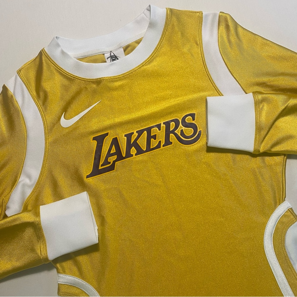 Nike x Ambush NBA Los Angeles Lakers Top Women Small Gold Basketball Jersey